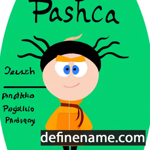 cartoon of the name Pascha