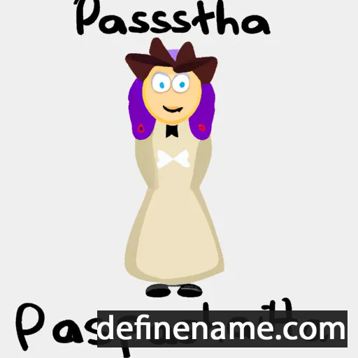 Paschalina cartoon