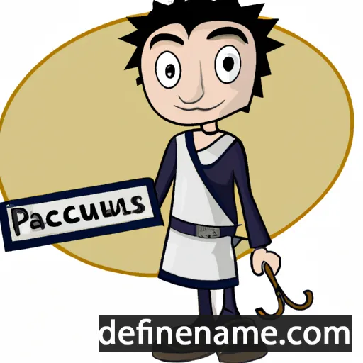 cartoon of the name Paschasius