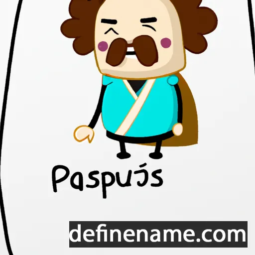 cartoon of the name Pasiphilus