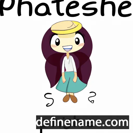 Pasithée cartoon