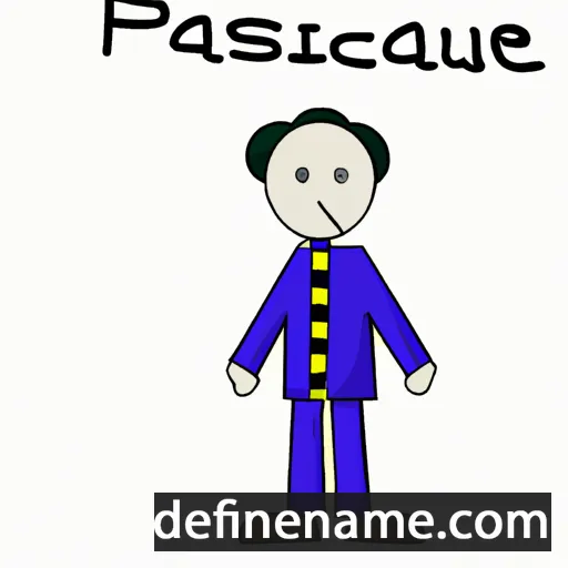 Pasqual cartoon