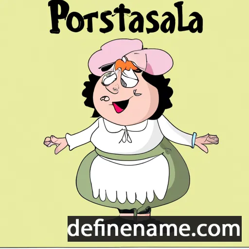 cartoon of the name Pastorella