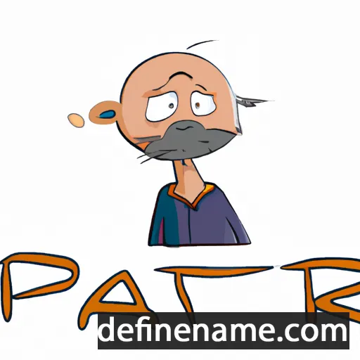 Patə̑r cartoon