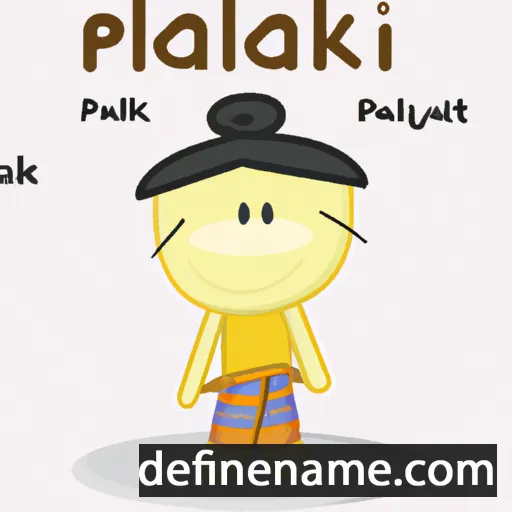 cartoon of the name Patdlipaluk