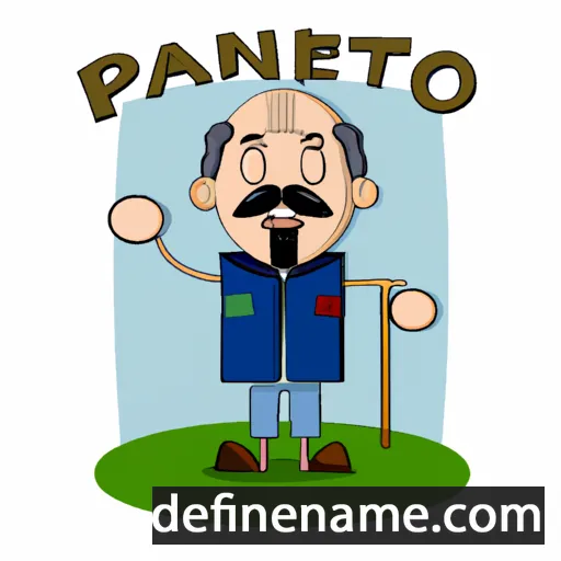 cartoon of the name Paterno