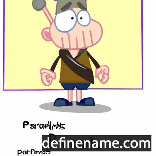 cartoon of the name Paternus