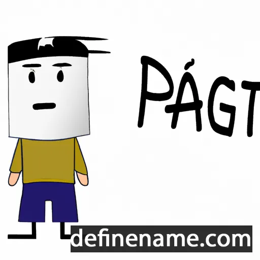 Patig cartoon