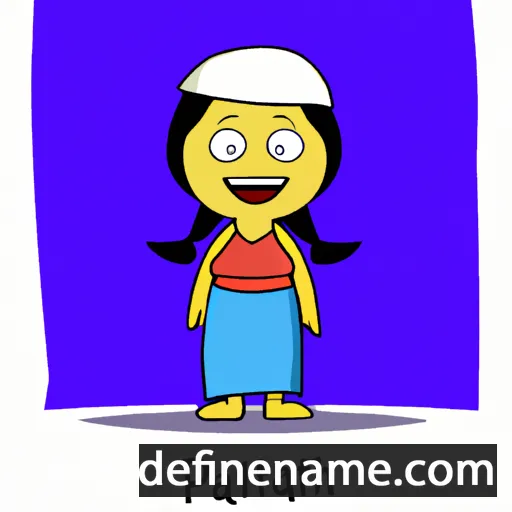 cartoon of the name Patimah