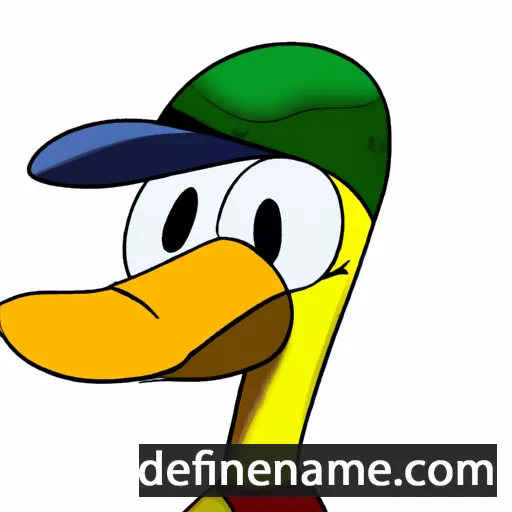 cartoon of the name Pato