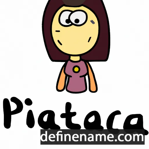 cartoon of the name Patricea