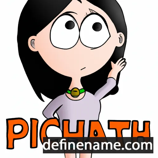 cartoon of the name Patricha