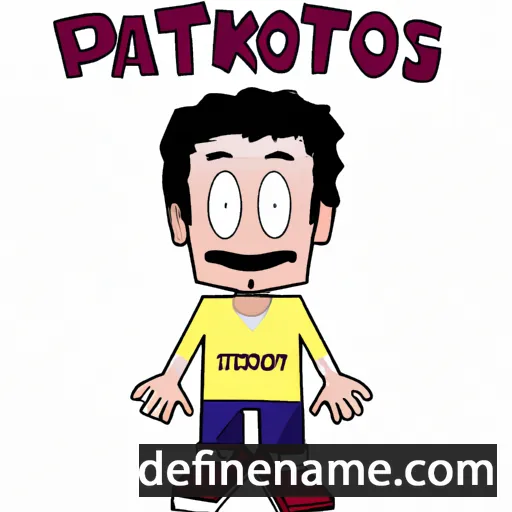 cartoon of the name Patrikios