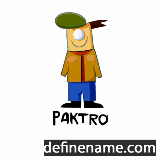 cartoon of the name Patriko