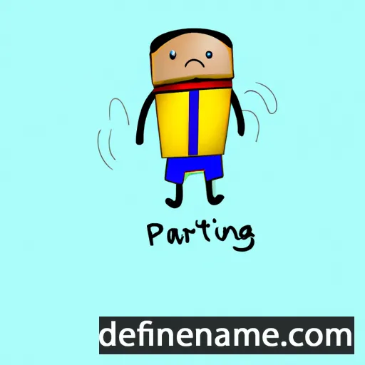 cartoon of the name Patring