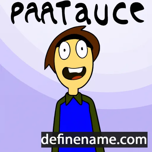 cartoon of the name Patrique