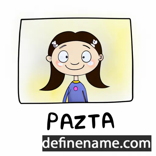 cartoon of the name Patrizja