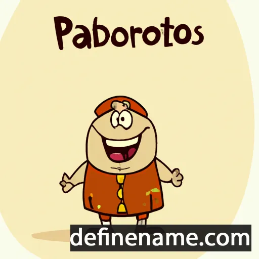 Patrobas cartoon