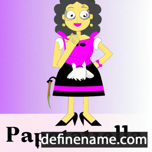 cartoon of the name Patronella