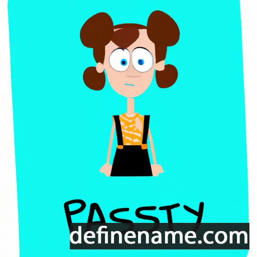 cartoon of the name Patsey