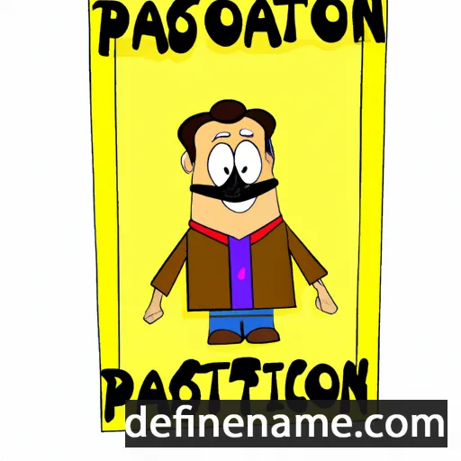 cartoon of the name Patson