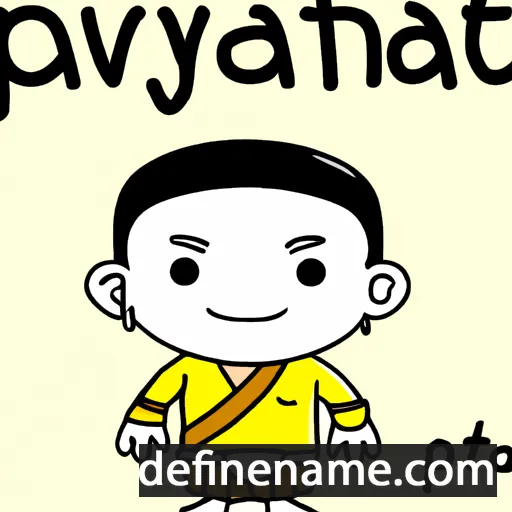 cartoon of the name Pattamawadi