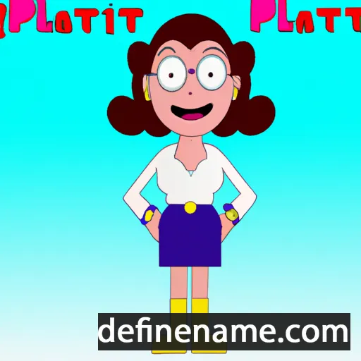 cartoon of the name Pattiann