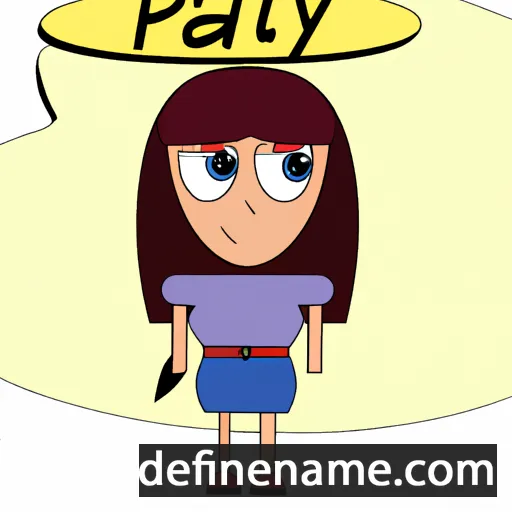 Paty cartoon