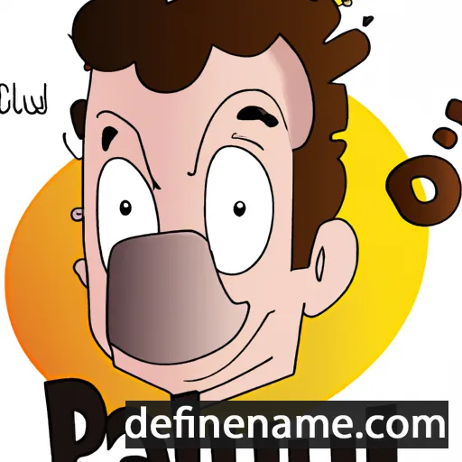 cartoon of the name Pauli