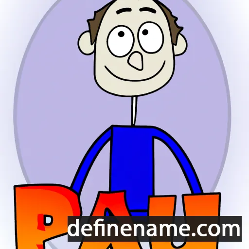 cartoon of the name Pauli