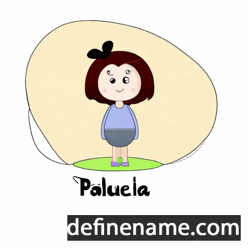 cartoon of the name Paulică