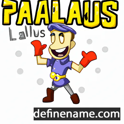 cartoon of the name Pauliños