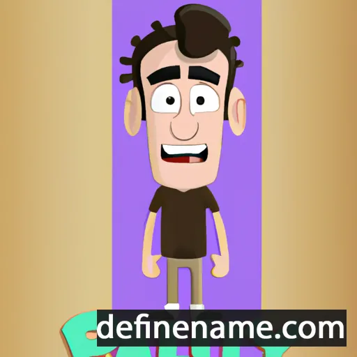 cartoon of the name Pauly