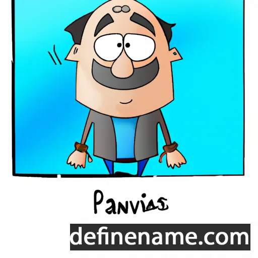 cartoon of the name Pavlakis