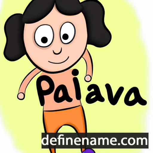 cartoon of the name Pavluša