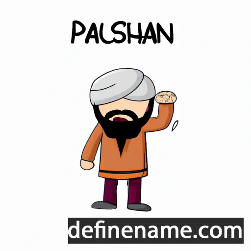 cartoon of the name Paylanush