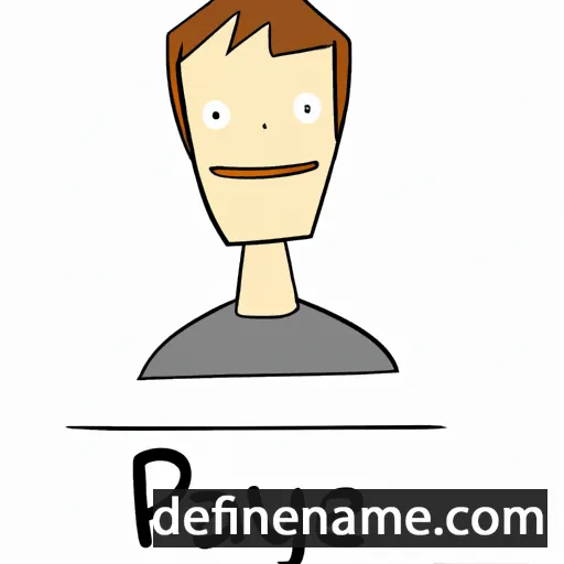 cartoon of the name Payne