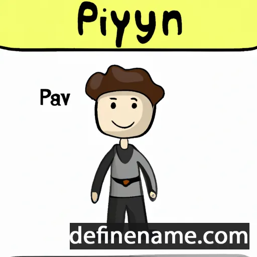 cartoon of the name Paytan