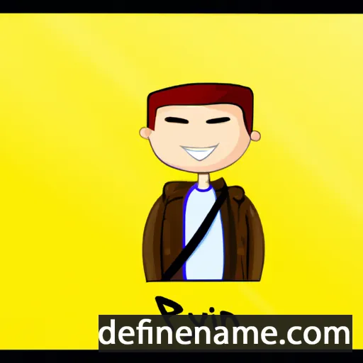 cartoon of the name Paytin