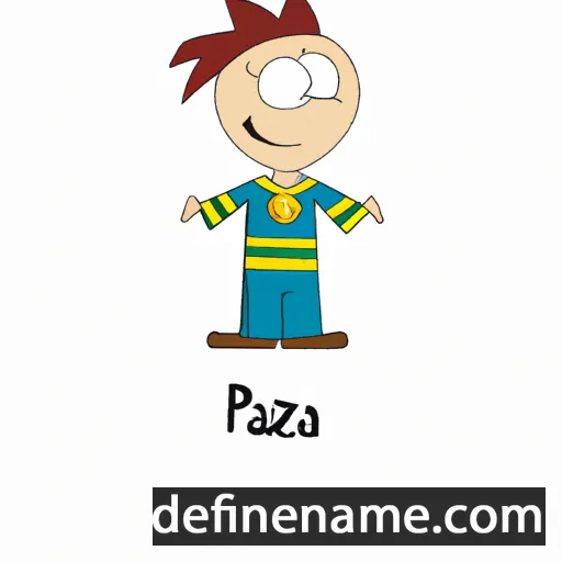 Paza cartoon