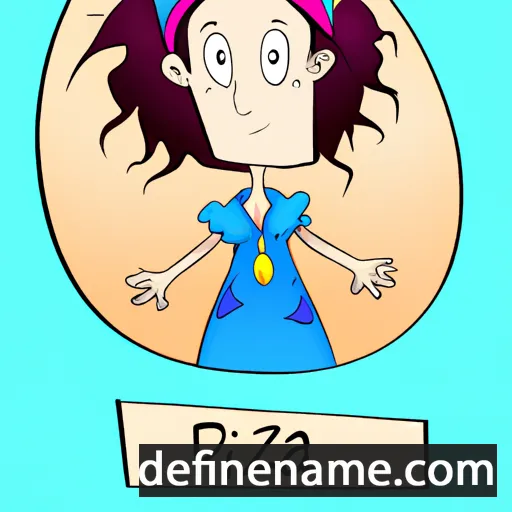 cartoon of the name Pazia