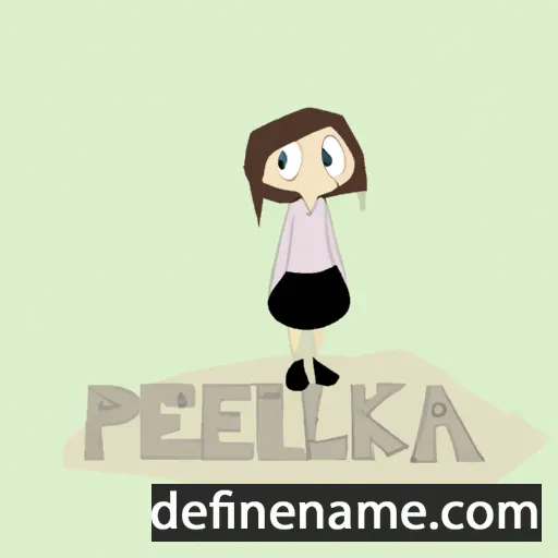 Pélka cartoon