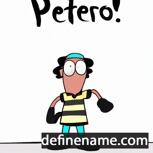 cartoon of the name Pétrone