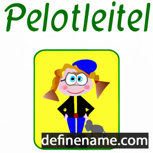 Pétronnille cartoon