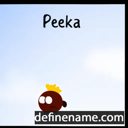 Peakalika cartoon