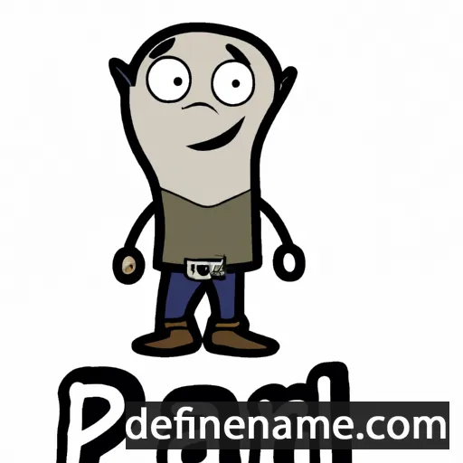 cartoon of the name Pearn