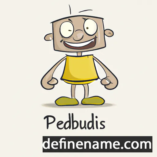 Pedubastis cartoon