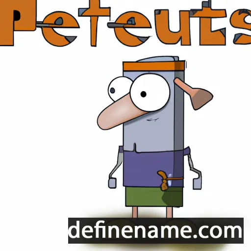 Peetus cartoon