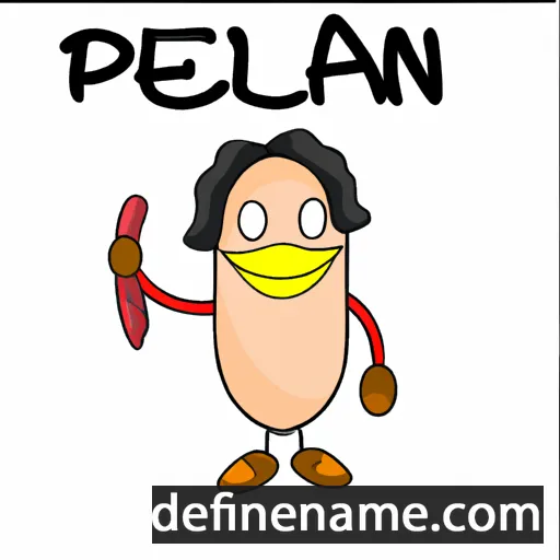 Peilan cartoon