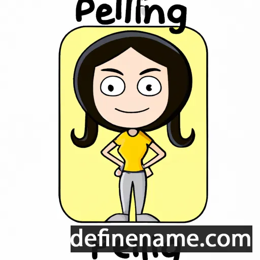 Peiling cartoon